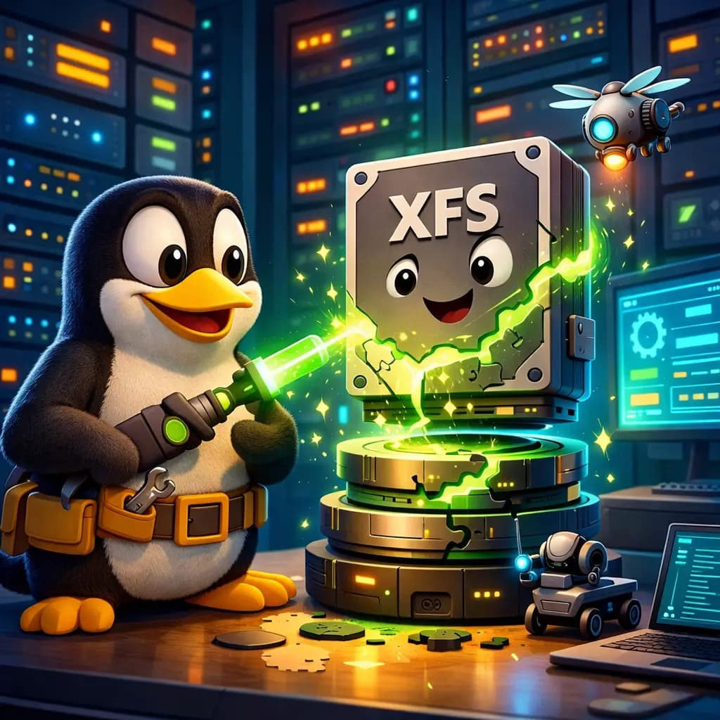 Linux 7 et XFS : la réparation en ligne change l’exploitation